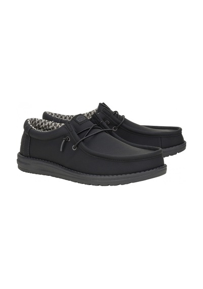 Oxford Klasik Erkek Hd.41894-070 Hey Dude Wally Classic Black/charcoal Black/charcoal