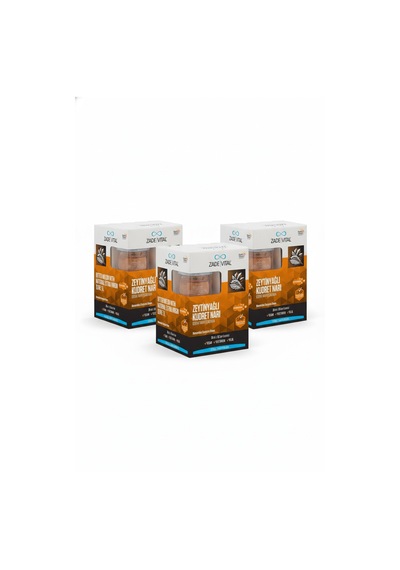 Zade Vital Zeytinyağlı Kudret Narı 20 Ml X 8 Cam Kavanoz 3 Lü Set