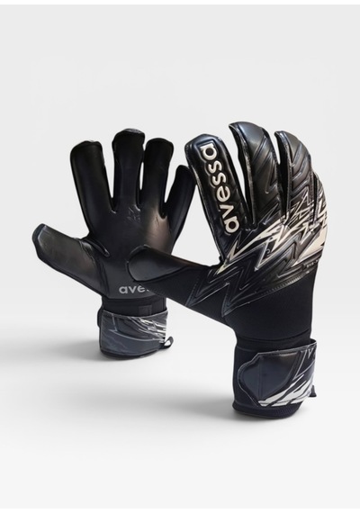 Avessa Gk-300 Profesyonel Kaleci Eldiveni %40 German Latex Yüksek Tutuş Futbol Eldiveni Siyah