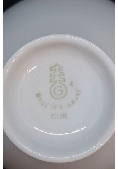 Vbe Gehren Doğu Almanya Cmhuriyeti Vintage Çay Fincanı 3 Parça 210 Ml Kirmızı