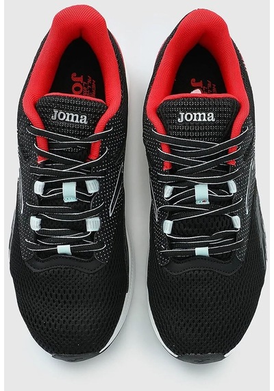 Joma Erkek Koşu Yürüyüş Ayakkabısı Active 2301 Black Red Ractıw 001