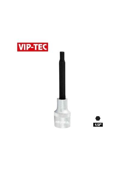 Vıp-tec 1/2 H12 Lokmalı Allen Uç Uzun 12 Mm