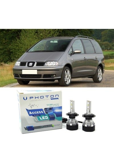 Seat Alhambra Uzun Far Ampulü H7 Access Yeni Seri Beyaz 2001-2010