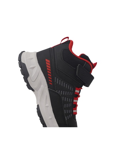 Cool Tiger Ortopedik Kaymaz Taban Unisex Çocuk Bot Siyah