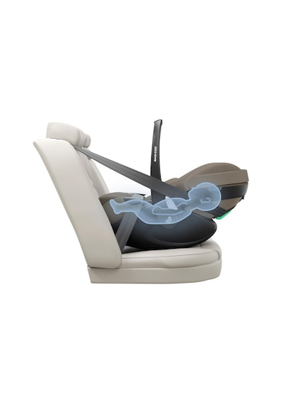 Maxi-Cosi Pebble Slidetech Tam Yatabilen 0-13 kg Ana Kucağı ve Oto Koltuğu Twillic Truffle