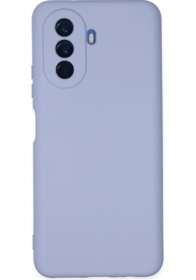 Uray Store Huawei Nova Y70 Kılıf Nano İçi Kadife Silikon - Lila