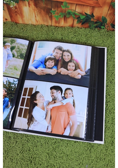Nurcan Foto NRCN-D68200 15 x 21 CM 200'lük Deri Fotoğraf Albümü