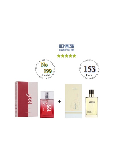 No: 199 + 153 Unisex / Kadın Parfüm Edp 50 Ml Oriental / Floral - Baharat