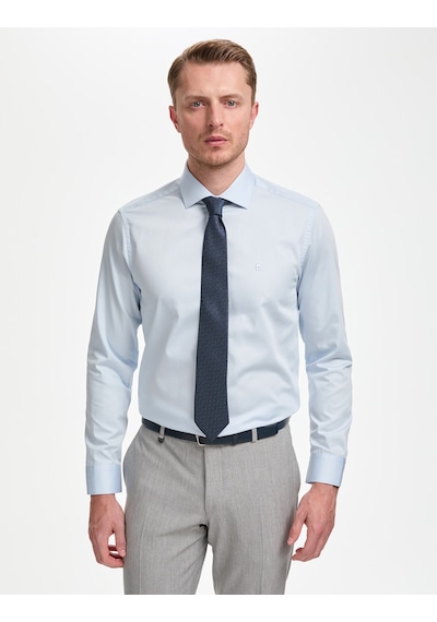 Pierre Cardin Erkek Açık Mavi Gömlek Basic 50325328-vr003