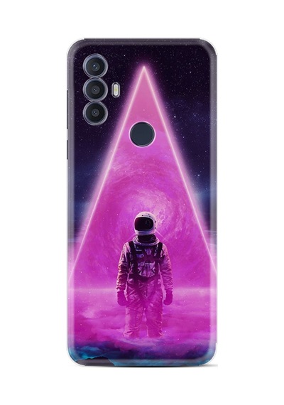Tcl 30 Se Kılıf Resimli Desenli Silikon Platinium Series Astro Purple 1890
