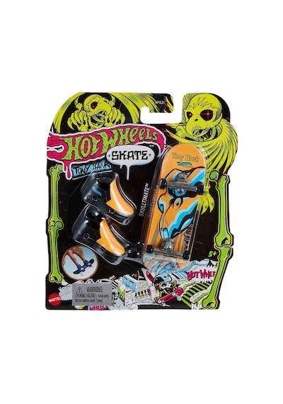 Hot Wheels Skate Neon Temalı Parmak Kaykay Ve Ayakkabı Paketi Sku