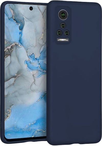 General Mobile GM 22 Pro Uyumlu Silikon Kılıf - Kamera Korumalı Esnek Pastel Kapak - Lacivert