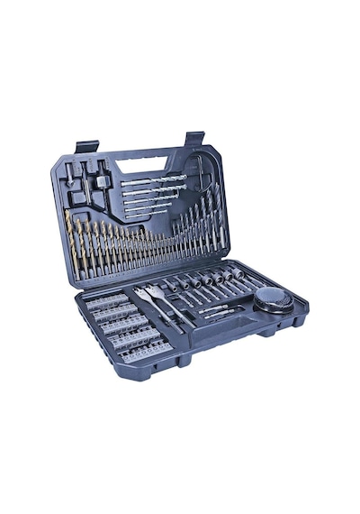 Bosch Professional GSB 185-lı 2x2.0AH Çift Akülü Darbeli Matkap - 06019K3100 + Bosch V-line Matkap & Vidalama Karışık Aksesuar Seti 103 Parça - 2607017367 + Bosch Sırt Çantası Yeşil