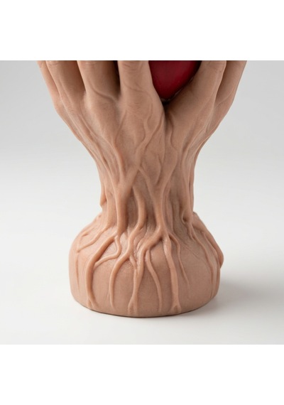 Avuç İçi Gül Silikon Kalıp 10x6 Cm