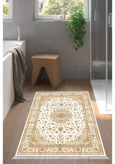 Eko Trend Djt Halı Yıkanabilir Kaymaz Taban P1372 Osmanlı Kahve