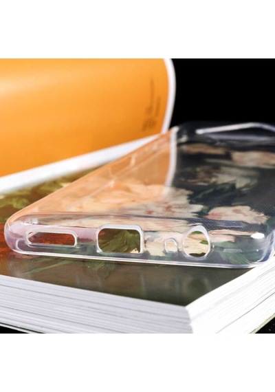 Infinix Zero 8 Kılıf Zore Şeffaf Ince Ve Esnek Süper Silikon Renksiz