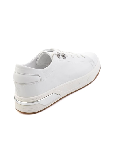Bambi Beyaz Hakiki Deri Erkek Sneaker E01593000503