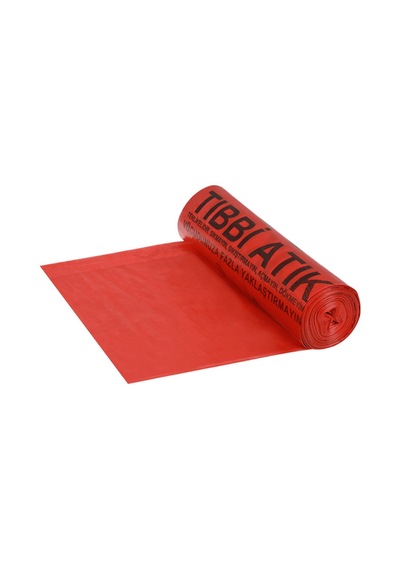 Atık Çöp Torbası - 80 Cm X 110 Cm - 10 Adet / Rulo