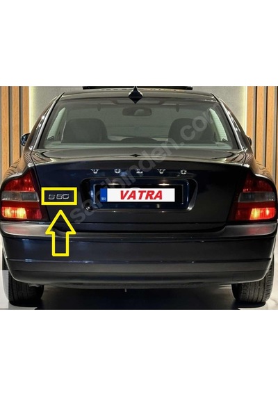 S80 2.9 1999 Uyumlu S80 Bagaj Yazısı