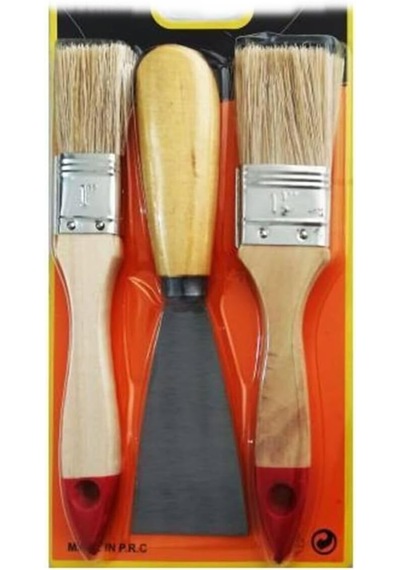 Kestirme Fırça- Spatula Seti 3lü Eseynm258