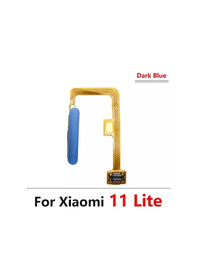 Xiaomi Uyumlu Mi 11 Lite Home Parmak Izi Okuyucu Tuş Filmi