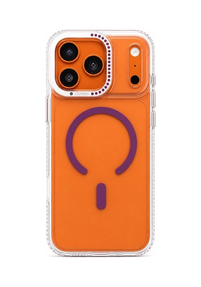 Nettech Apple İphone 17 Pro Max Uyumlu Taşlı Seri Arka Koruma Kılıf - Pembe