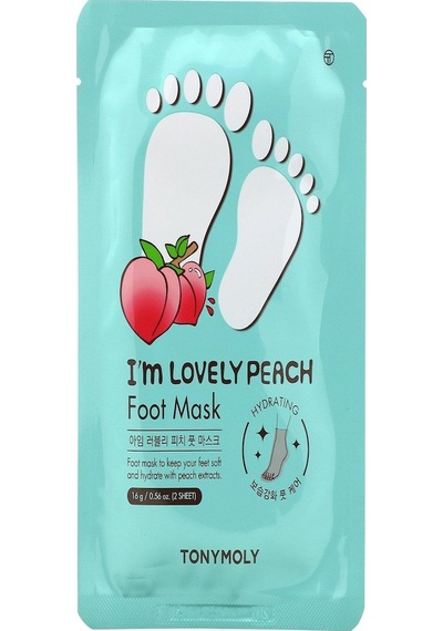 Tony Moly I'M Lovely Nemlendirici Şeftali Ayak Maskesi 16 G