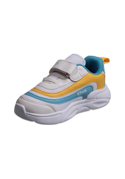 M.P One Çocuk Velcro Beyaz-mavi Sneaker Beyaz - Mavi