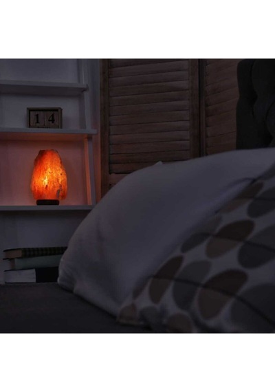 Himalaya Tuz Lambası 4-6 Kg. Doğal Kaya Tuzu Lambası Aç Kapa Düğmeli Tuz Lamba Himalayan Salt Lamp