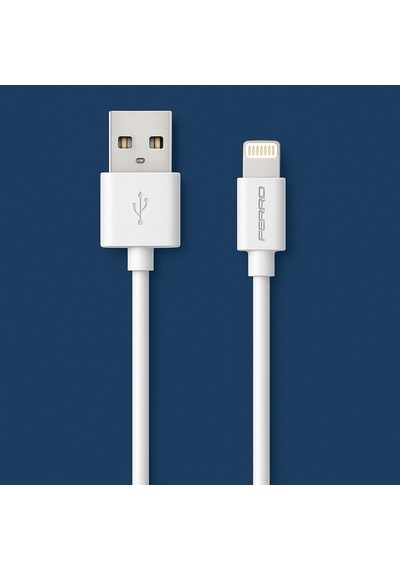 Ferro Fc-14 Usb & Lightıng Hızlı Şarj Ve Data Kablosu 3.0 Amper