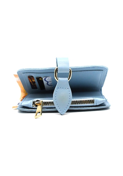 Jara Bag Oslo Çok Bölmeli Mini Boy Kartlık, Cüzdan Mavi Küçük Boy Jara28-8