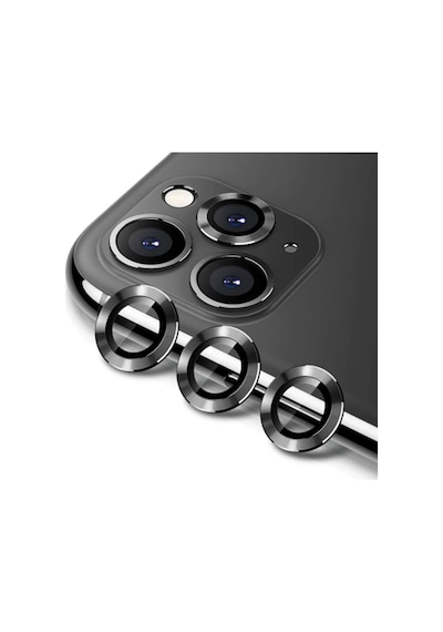 Ally Apple Uyumlu   iPhone 11 Pro-11 Pro Max Kamera Lens Koruyucu Aluminium 3 A