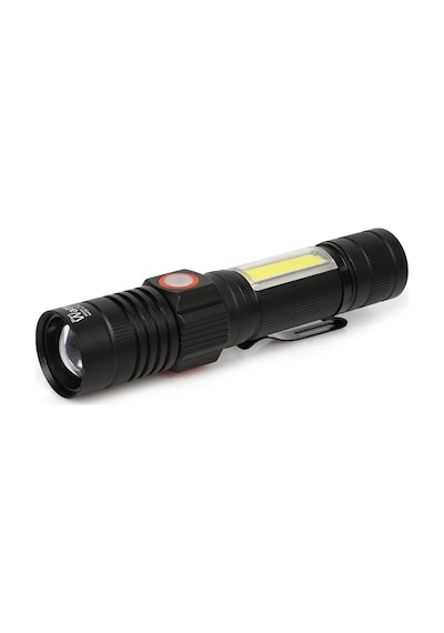 Geniş Açılı P50 Led Şarjlı El Feneri Watton Wt-601 N11.9740 Siyah