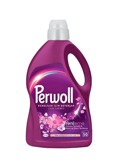 Perwoll Sıvı Deterjan Çiçek Cazibesi Hassas Bakım 2.75l Ferahla 2950 ML