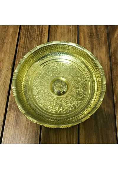 Pirinç Hamam Tası 18 Cm Pirinç