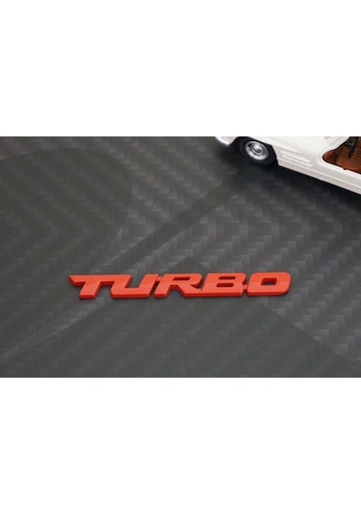 Toyota Turbo Bagaj Krom Metal 3M 3D Bagaj Yazı Logo K (548526206)