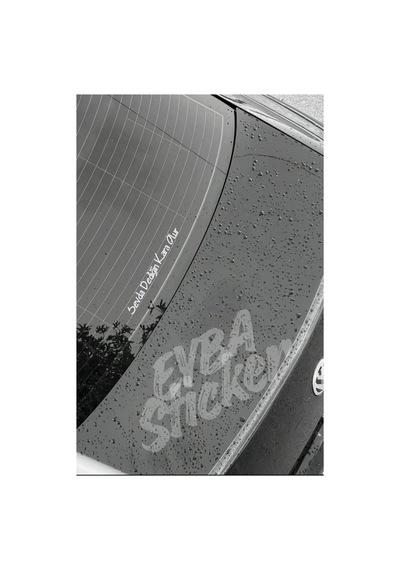 Sevda Dediğin Kara Olur Araç Cam Sticker Eşref 2. Model