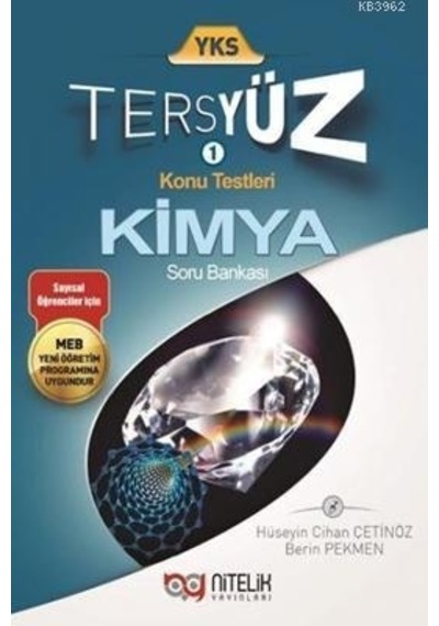 Nitelik Yks Ayt Kimya Tersyüz Soru Kitabı N11.11697