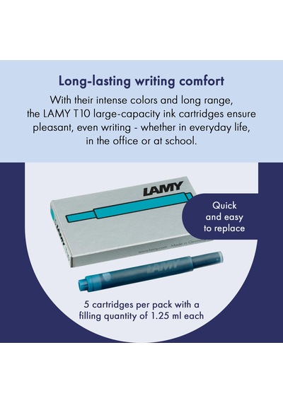 Lamy Dolma Kalem Kartuşu Turkuaz 165-Koyu Yeşil