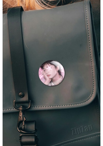 Hyunjin Stray Kids Kpop Çanta Süsü Rozet İğneli Buton Rozet Seti 1 Adet Tekli