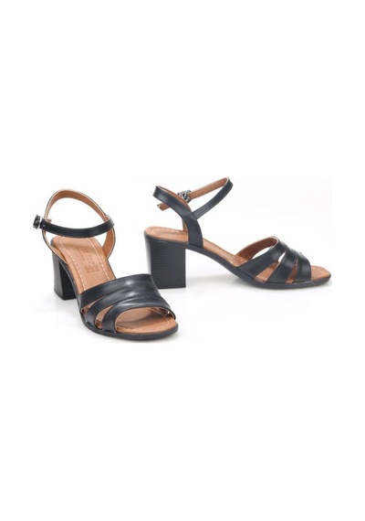 Papuçcity Frzn 03241 5 Cm Topuklu Kadın Sandalet Siyah