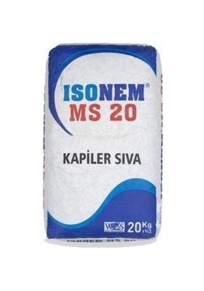 Kapiler Sıva 20 Kg Su Ve Hava Geçirgenliği