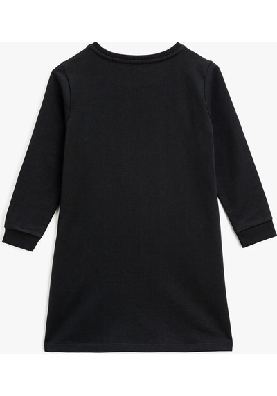 Koton Unicorn Çift Taraflı Pullu Uzun Kollu Sweatshirt Kumaşından Orta Boy Elbise Siyah 0ykg17886ok Koton Unicorn Çift Taraflı Pullu Uzun Kollu Sweatshirt Kumaşından Orta Boy Elbise Siyah 0ykg17886ok