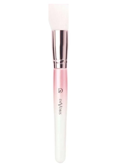 Devobis Round Face Brush - Yuvarlak Başlı Pudra, Fondöten Ve Bronzer Fırçası Çok Renkli