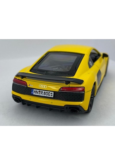 020 Audi R8 Coupe - Çek Bırak 5inch Model Araba Oyuncak