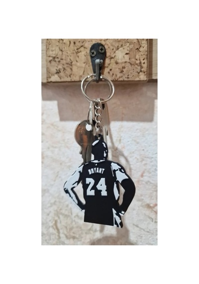 Kobe Bryant Tasarımlı Anahtarlık
