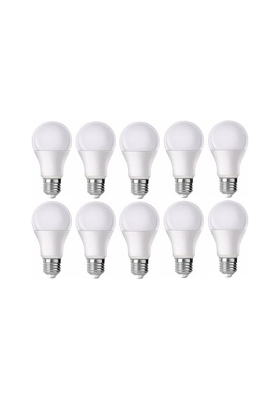 Noas 9 W Smd Led Ampul E27 Duy 510 Lm Beyaz Işık 10 Adet