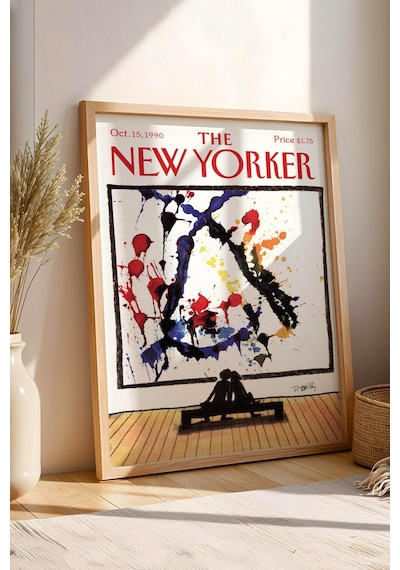 The New Yorker Çerçeveli Tablo October 15 1990