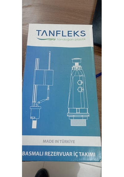 Tanflek Basmalı Rezervuar İç Takım Beyaz
