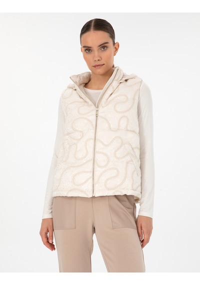 Pierre Cardin Ekru Regular Fit Yelek 50308958-vr019